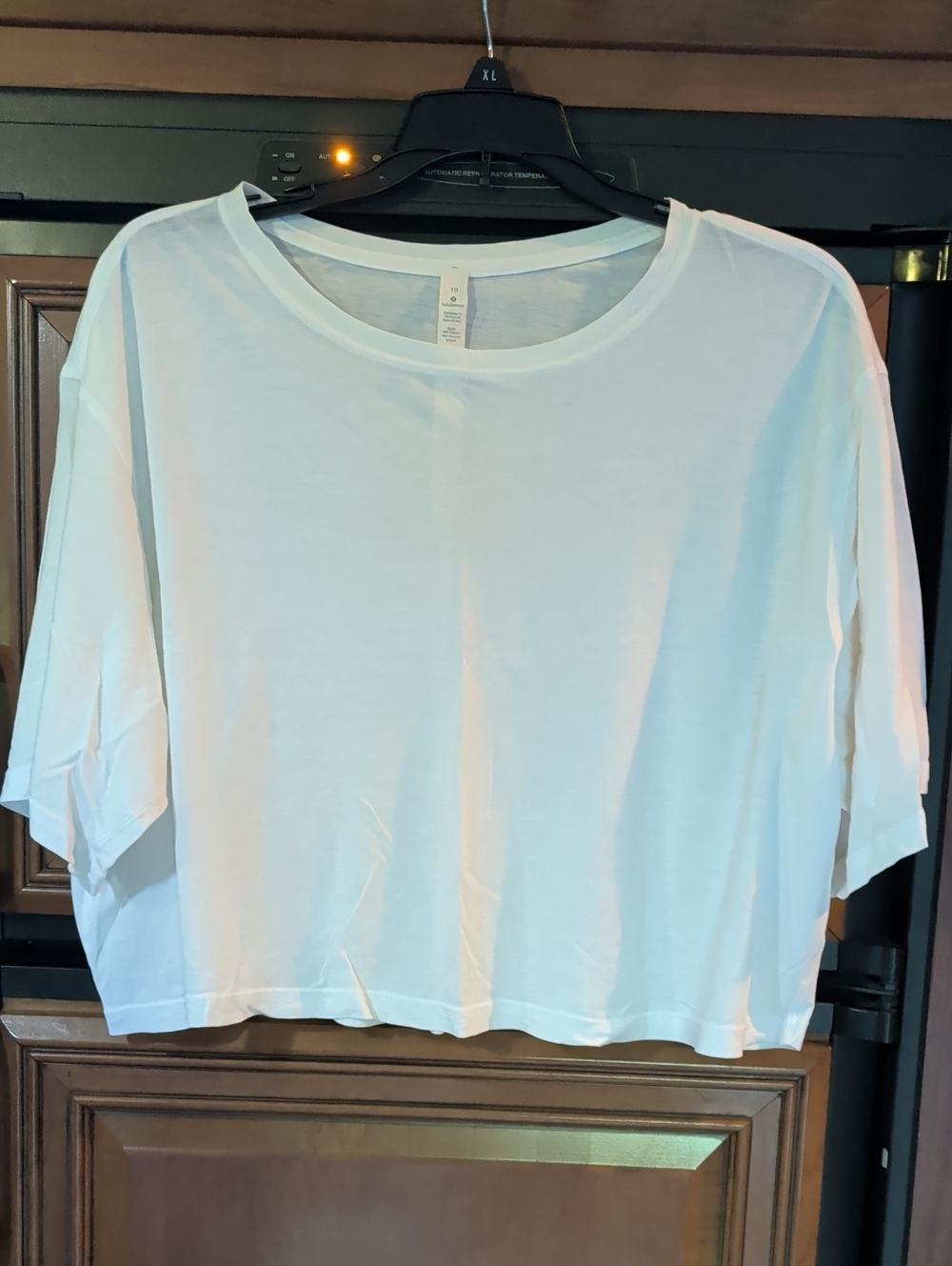 lululemon athletica Bundle White And Black Boxy Scoop Neck Short Sleeve Tops 2